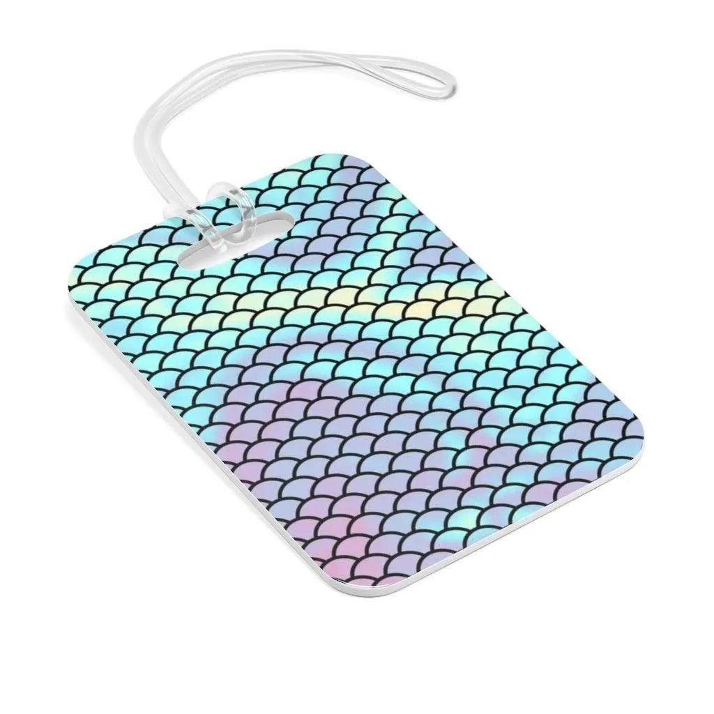 Lisslune | Adjustable Mermaid Adventure Luggage Tag - Unique Bag Identifier