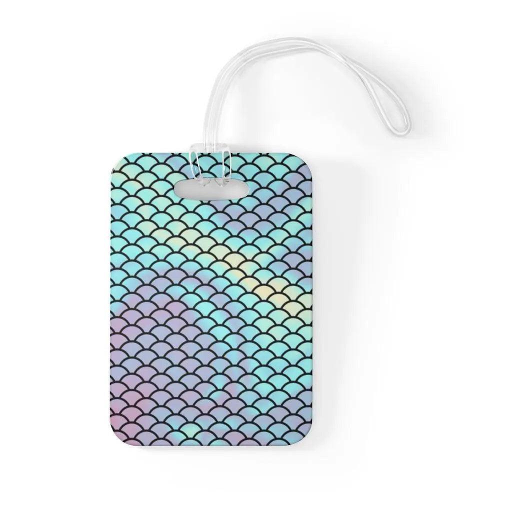 Lisslune | Adjustable Mermaid Adventure Luggage Tag - Unique Bag Identifier