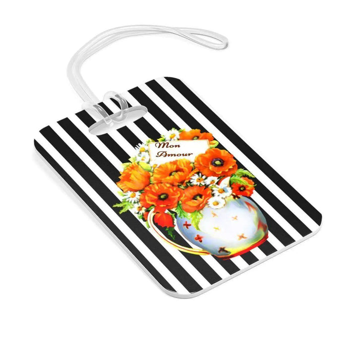 Lisslune | Chic Personalized Luggage Tag Set: Stylish and Functional Travel Identification
