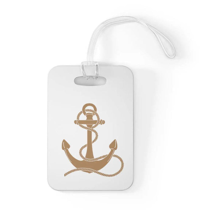 Lisslune | Custom Nautical Anchor Luggage Tags - Personalized Travel Essential