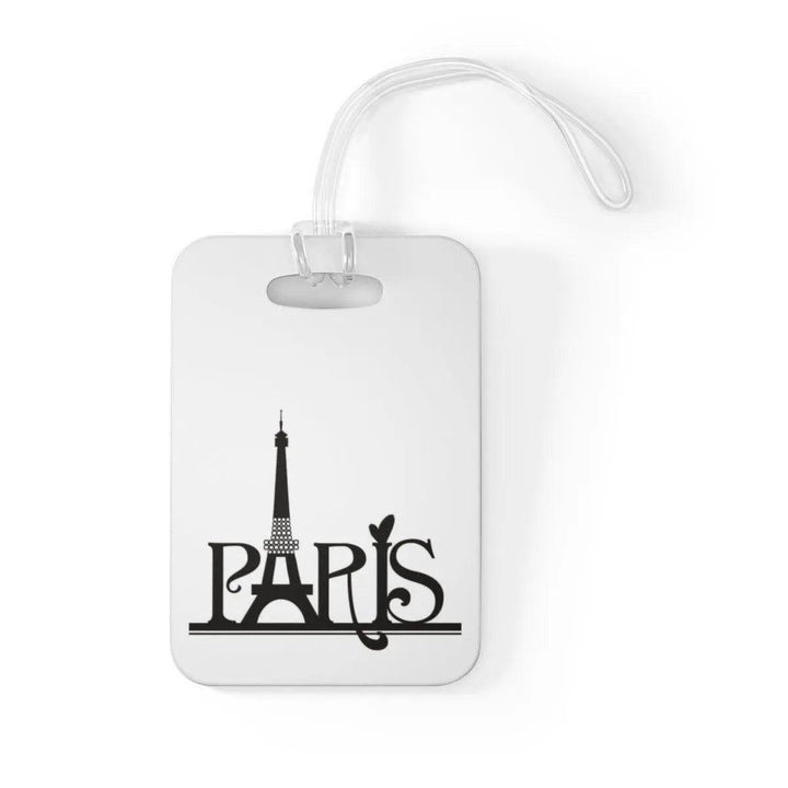 Lisslune | Chic Adjustable Paris Luggage Tag: Elegant Travel Companion for Quick Baggage Identification