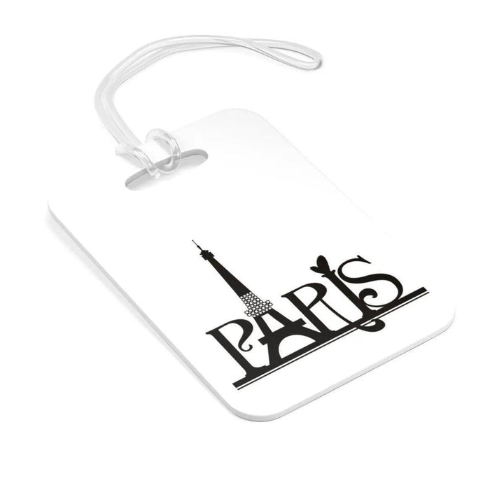 Lisslune | Chic Adjustable Paris Luggage Tag: Elegant Travel Companion for Quick Baggage Identification