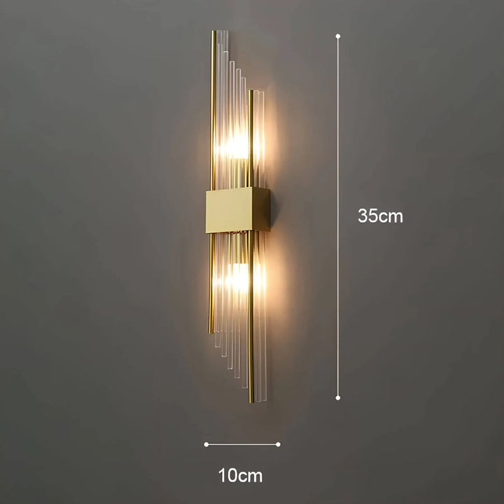 Lisslune | Wall lamp with crystal decoration