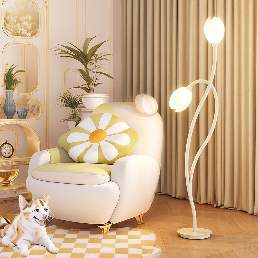 Lisslune | Modern Flower Floor Lamp with G9 Socket