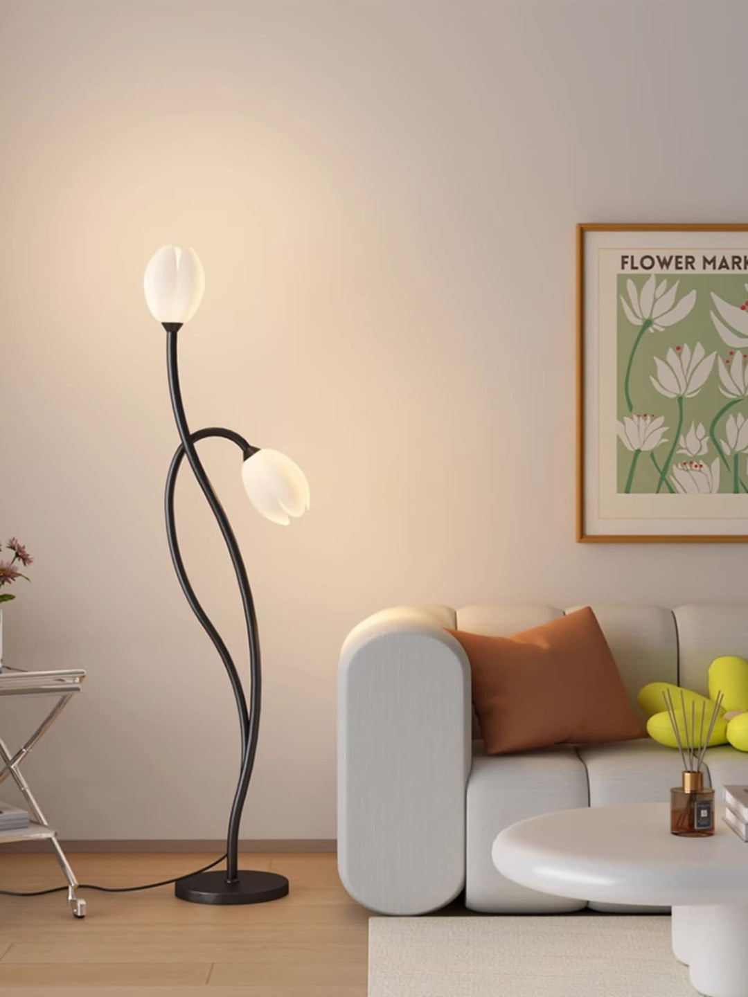 Lisslune | Modern Flower Floor Lamp with G9 Socket