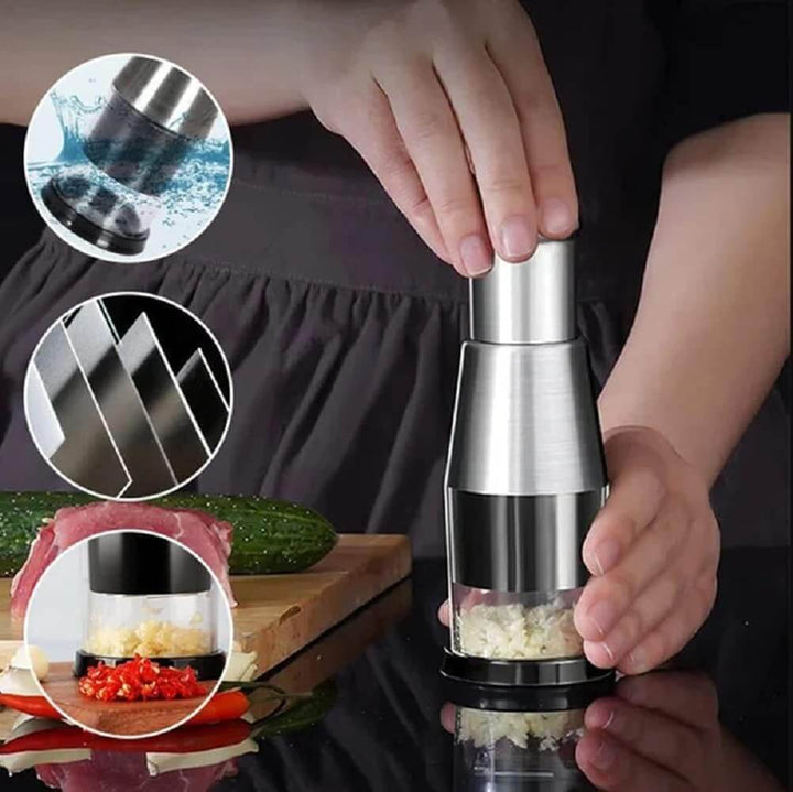 Lisslune | Manual Stainless Steel Vegetable Cutter - ChefChop Pro