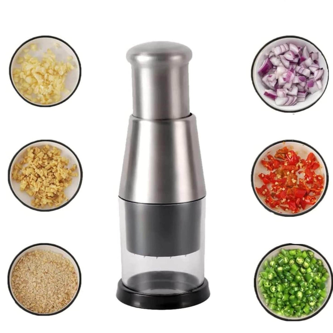 Lisslune | Manual Stainless Steel Vegetable Cutter - ChefChop Pro