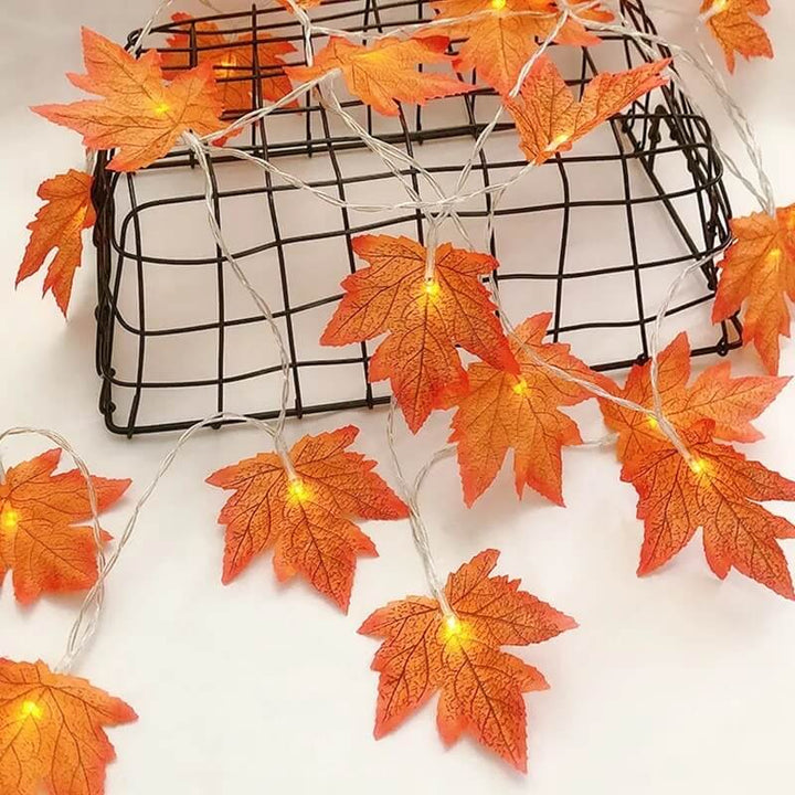 Lisslune | Maple Leaves Autumn String Lights