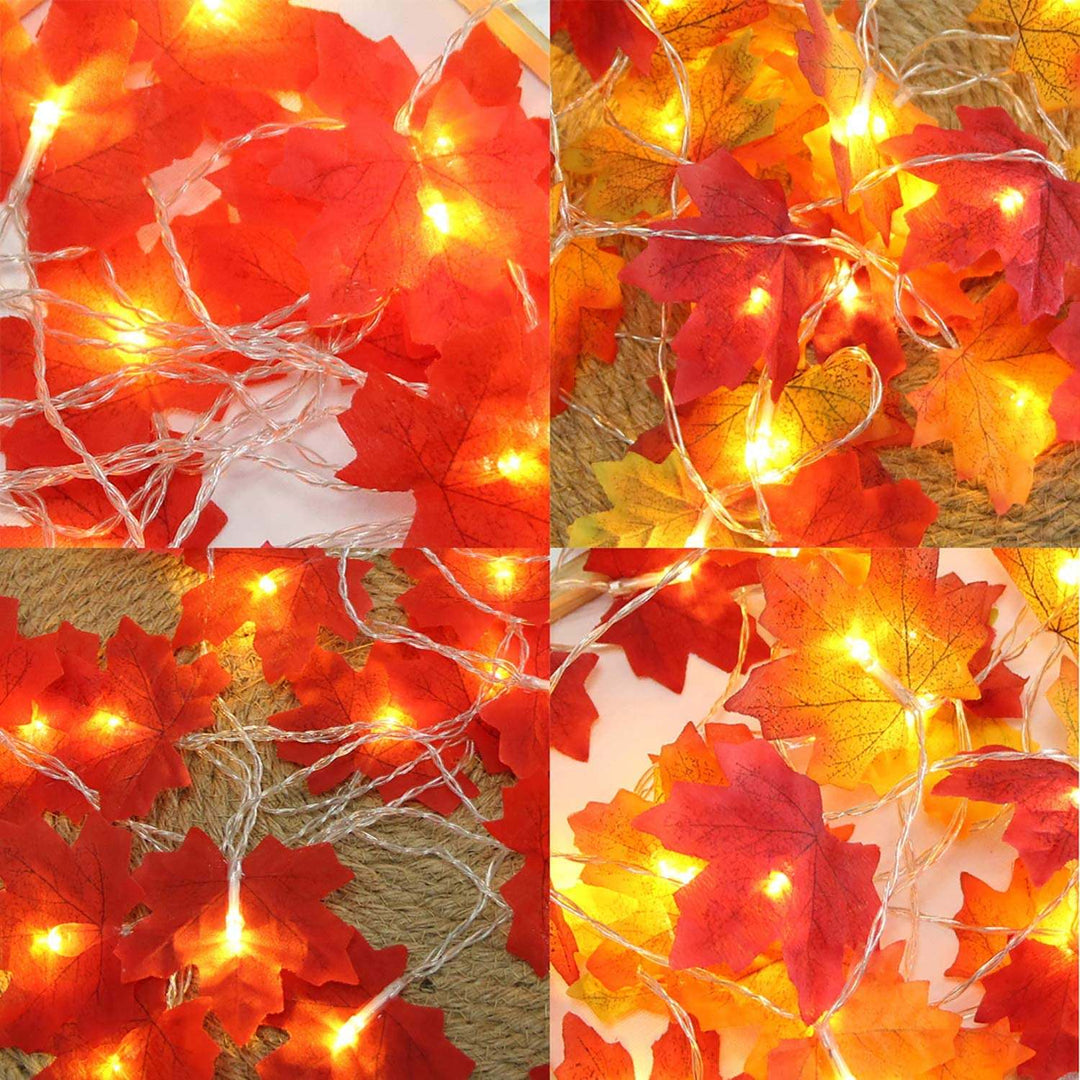 Lisslune | Maple Leaves Autumn String Lights