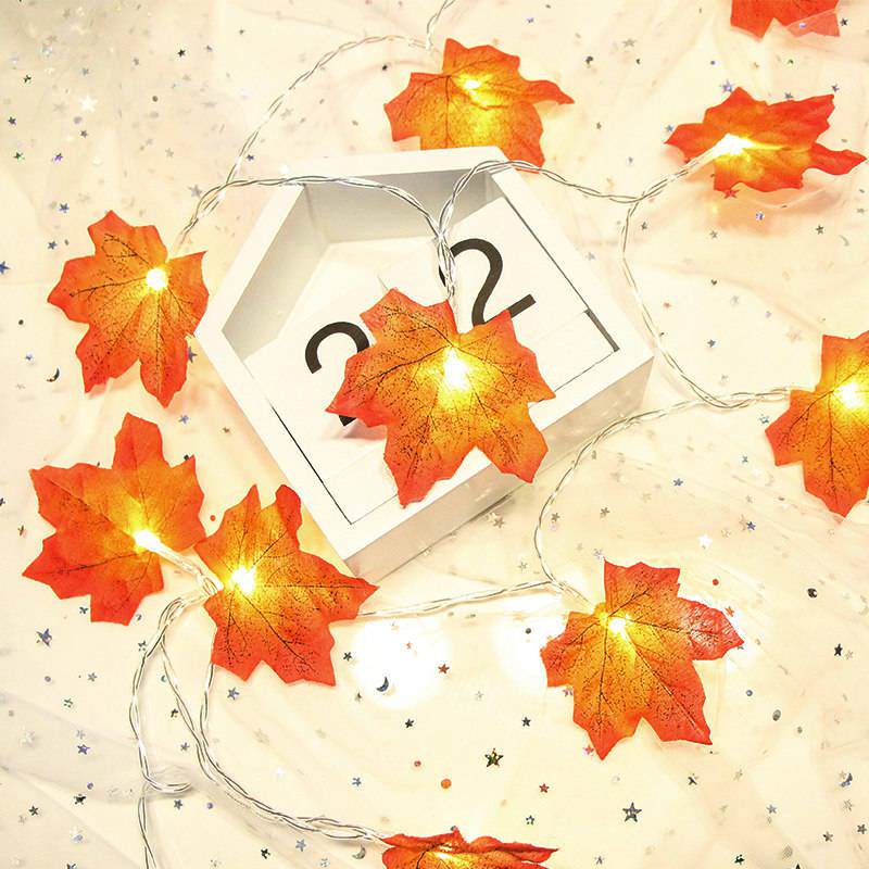 Lisslune | Maple Leaves Autumn String Lights