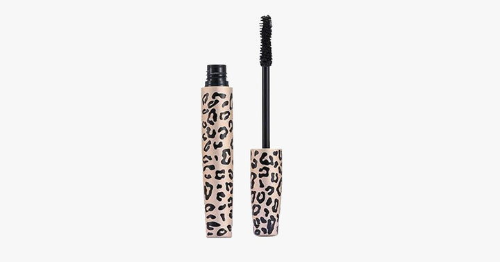 Lisslune | 3D Transplant gel & mascara in leopard pattern bottle - Made from natural fibers - Waterproof & easy to use