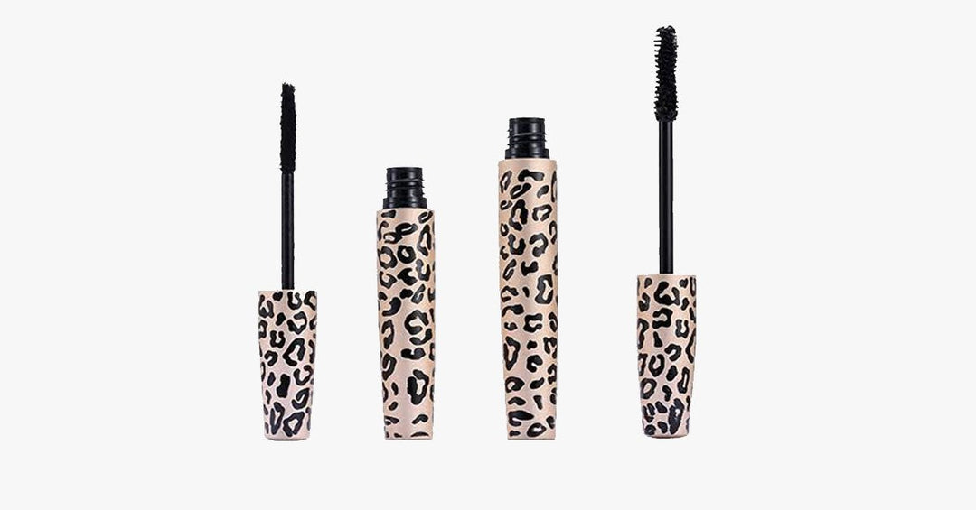 Lisslune | 3D Transplant gel & mascara in leopard pattern bottle - Made from natural fibers - Waterproof & easy to use