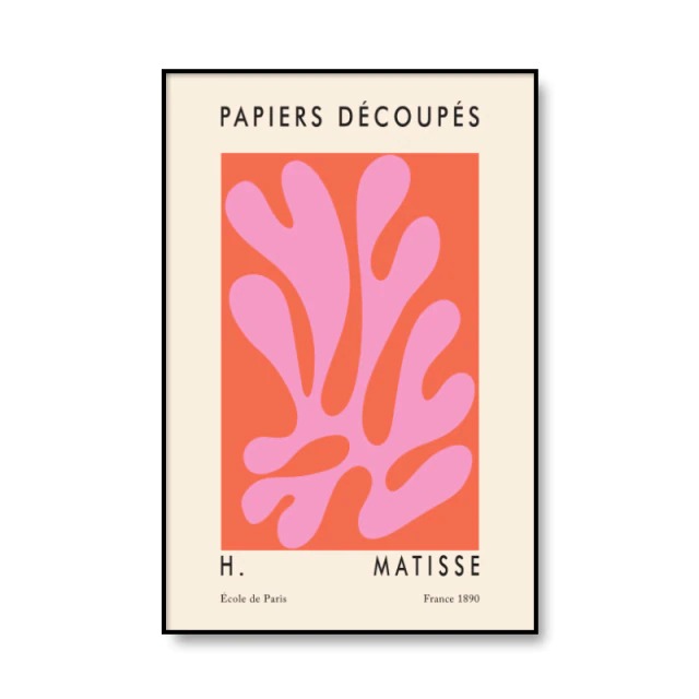 Rynx | Matisse Cut Outs Canvas Poster
