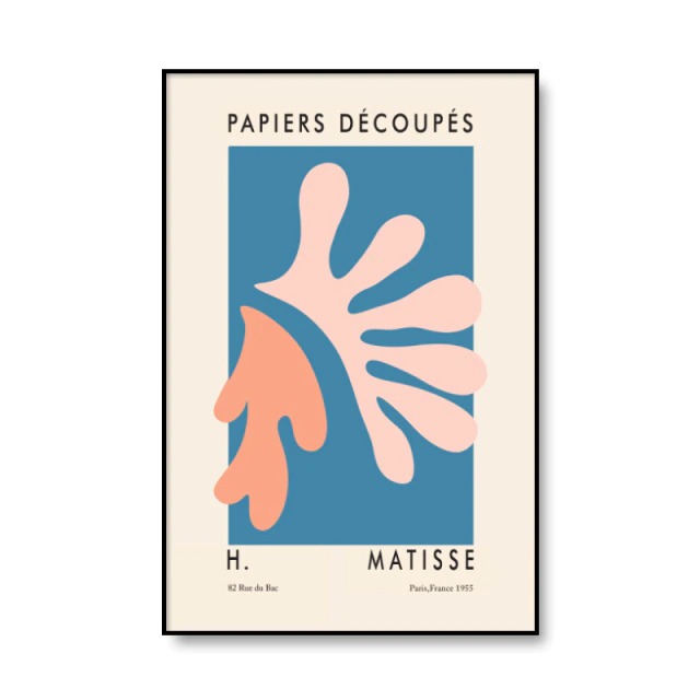Rynx | Matisse Cut Outs Canvas Poster