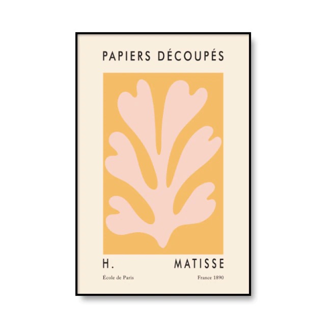 Rynx | Matisse Cut Outs Canvas Poster