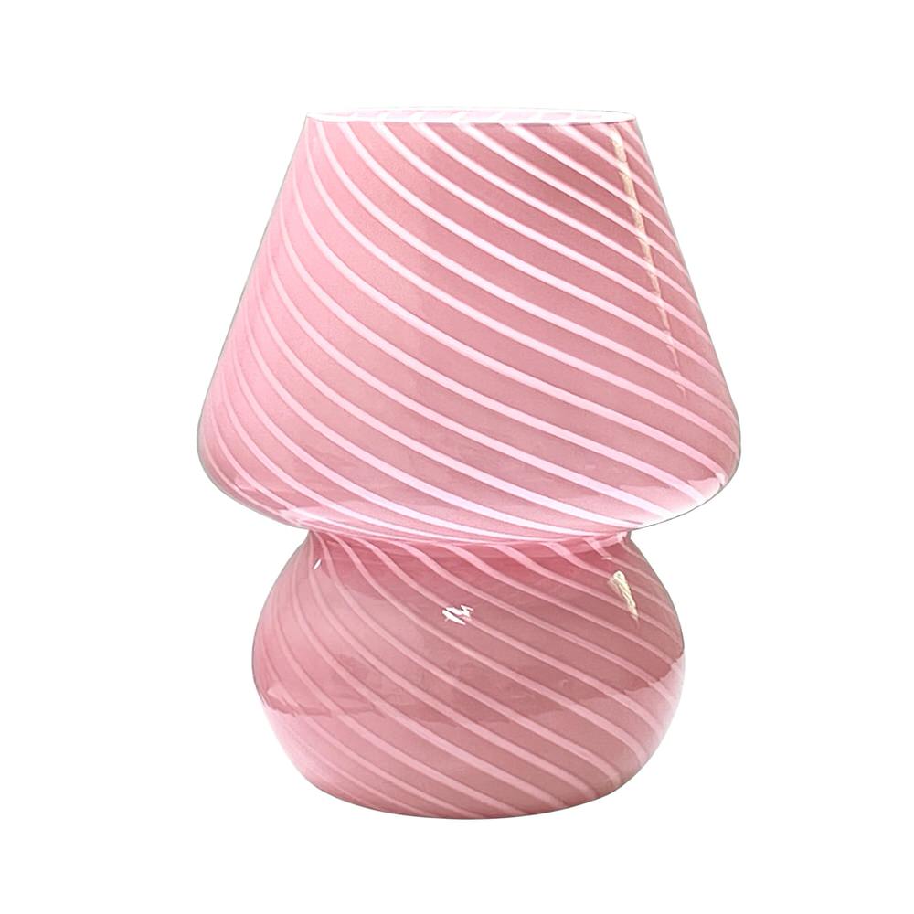 Rynx | Glass spiral striped lamp
