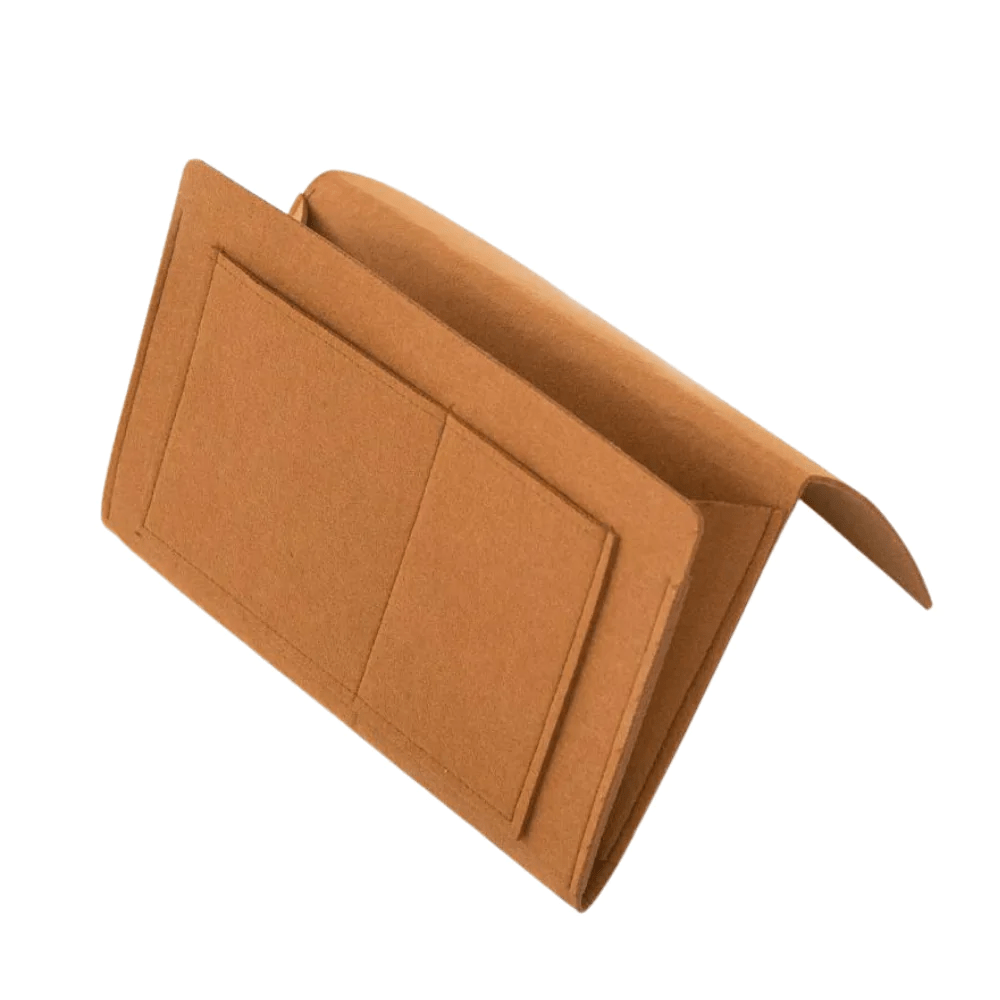 Lisslune | Elegant Bedside Caddy – Durable Felt Nightstand Organiser | Stylish & Practical Storage Solution