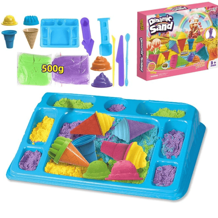 Lisslune | ImagiSand Creations – Fantasy sand set – Creative sand play for children