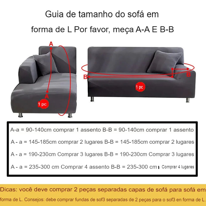 Lisslune | Sofa cover made of jacquard fabric - Zion™