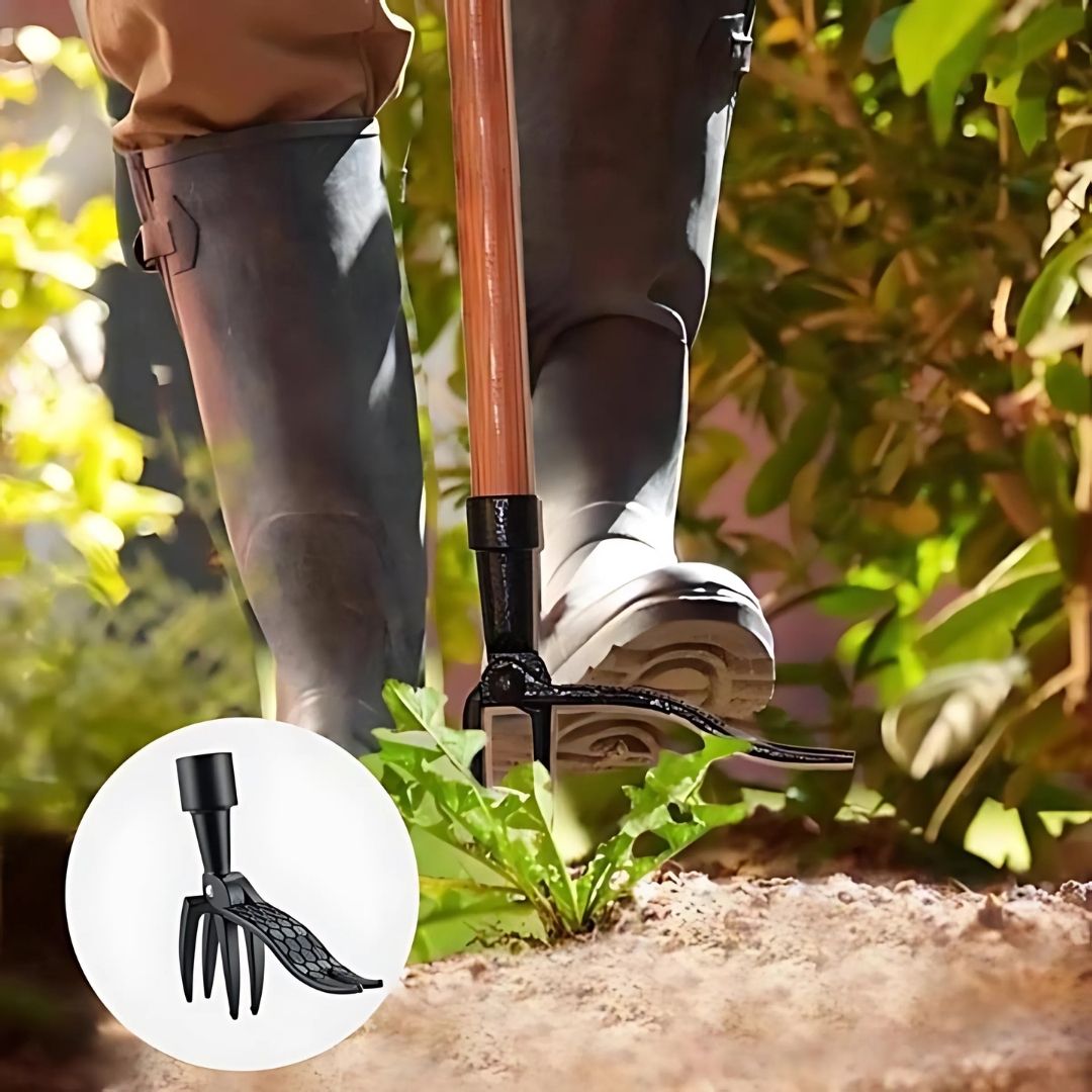Lisslune | Ergonomic Weeding Tool | High-Strength Steel Claws for Effortless Weed Removal in Gardens