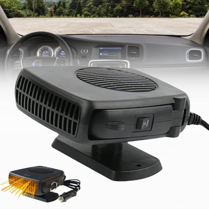 Lisslune | TurboHeat | 12V Car Heater – 150W/300W Ceramic Fan Heater, Portable Car Defroster & Warmer