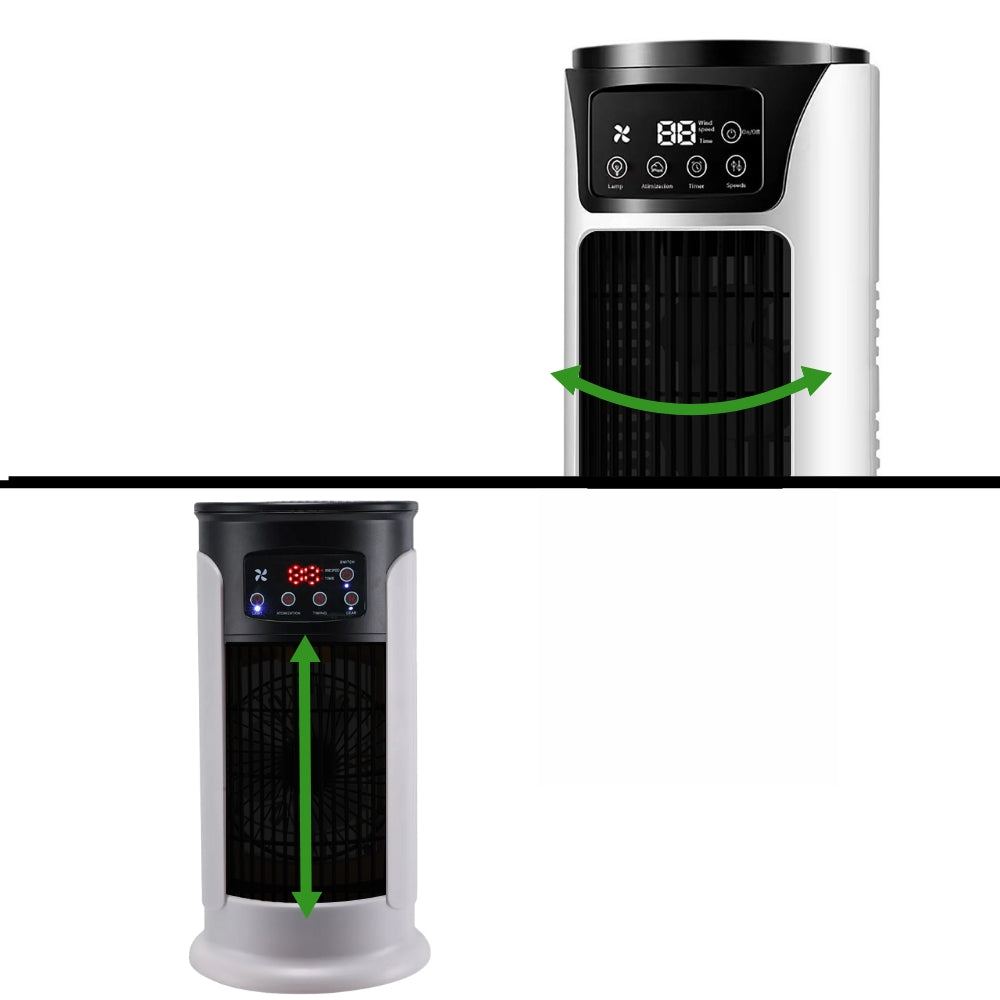 Lisslune | Portable Air Conditioner | Windowless, Energy Efficient & Ideal for Home Office and Dormitory Use