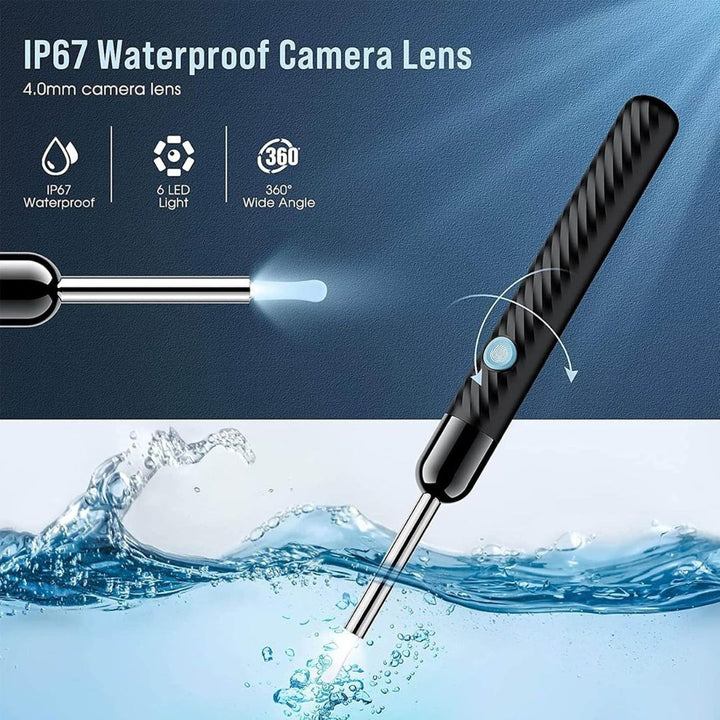 Lisslune | Ear Wax Removal Tool | 1080P HD Camera, LED Lights & Adjustable Scoops for Safe Ear Hygiene at Home