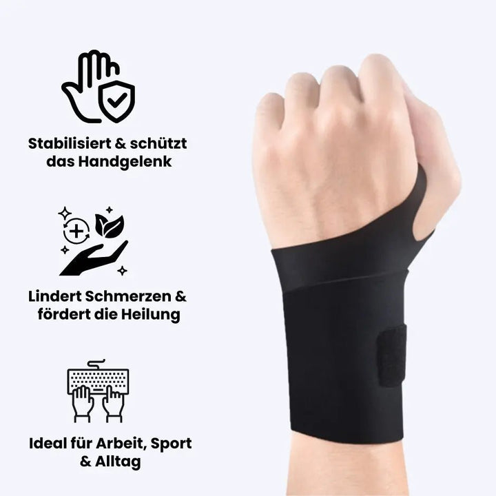 Lisslune | Medical Wrist Support – Pain Relief for Carpal Tunnel, Tendonitis & RSI