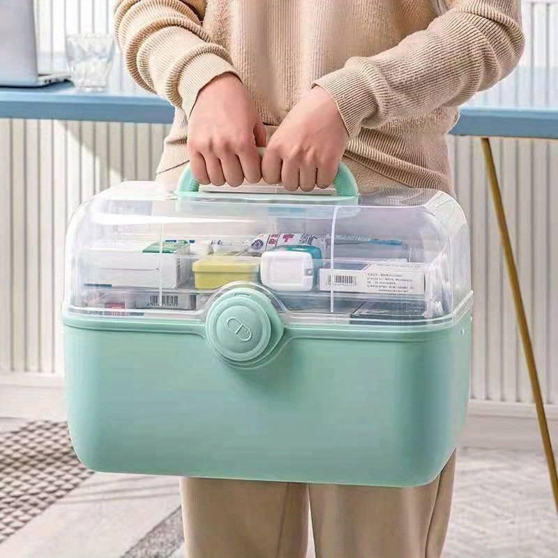 Lisslune | MediSmart Pill Organiser – Compact Weekly Medicine Storage Box for Home & Travel