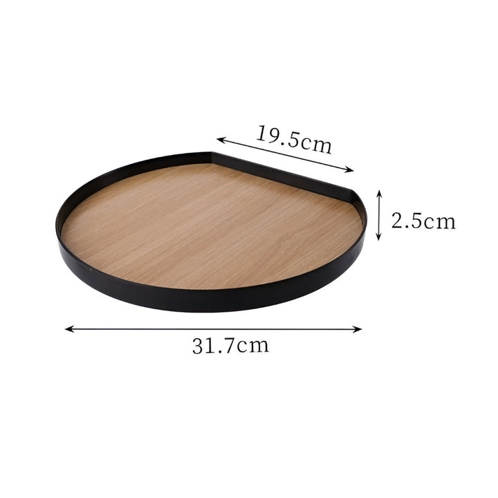 Lisslune | Modern Circle Dining Tray