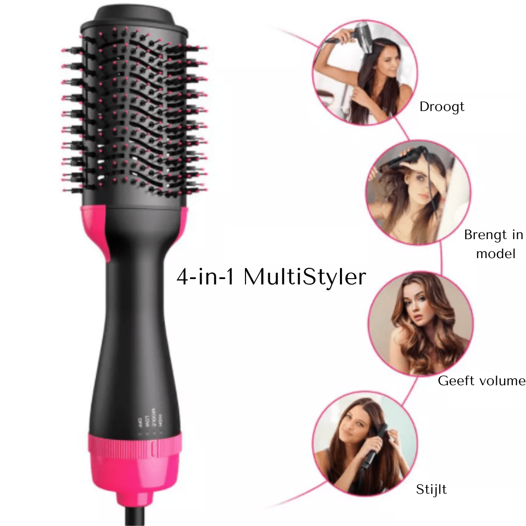 Lisslune | MELLA PROSTYLE – 4-in-1 Hair Dryer and Styler for Effortless Hairstyles