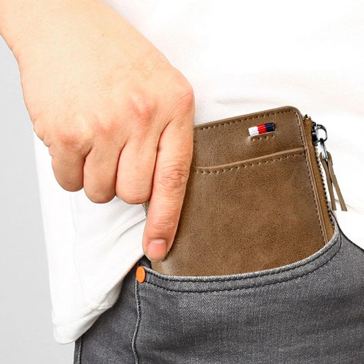 Lisslune | Kangaroo Men's RFID-blocking Wallet, Multifunctional Credit Card Holder