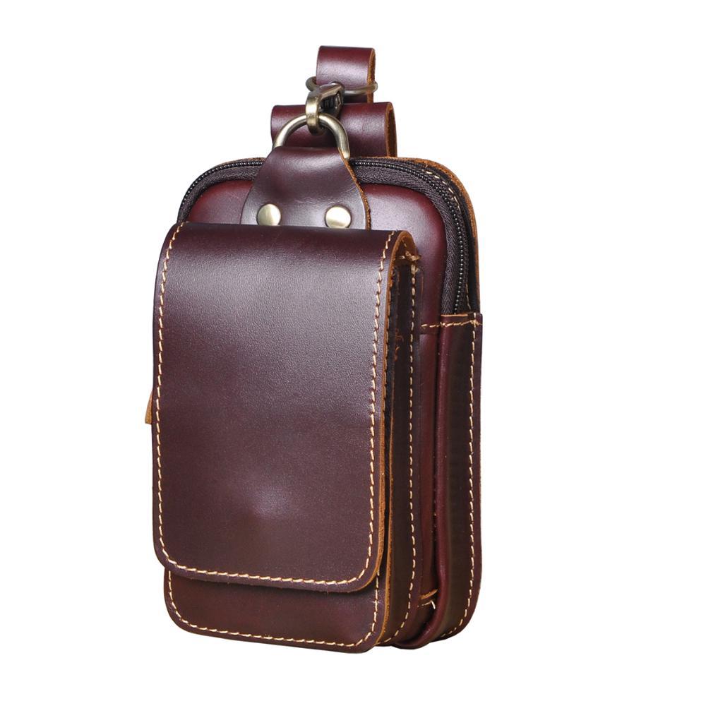 Lisslune | Men's High-Quality Leather Waist Bag - Guardian Leather