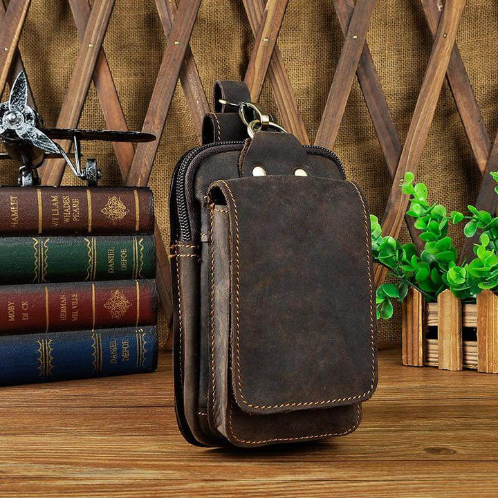 Lisslune | Men's High-Quality Leather Waist Bag - Guardian Leather