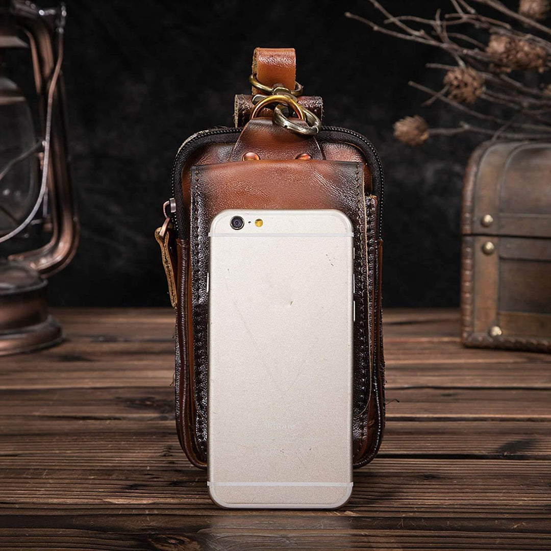 Lisslune | Genuine Leather Men's Hip Bag