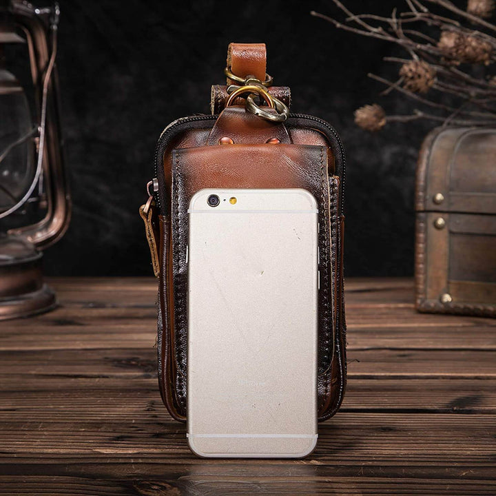Lisslune | Genuine Leather Men's Hip Bag