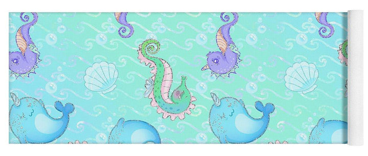 Lisslune | Customizable Mermaid Dream Luxury Yoga Mat - Customized Foam Comfort