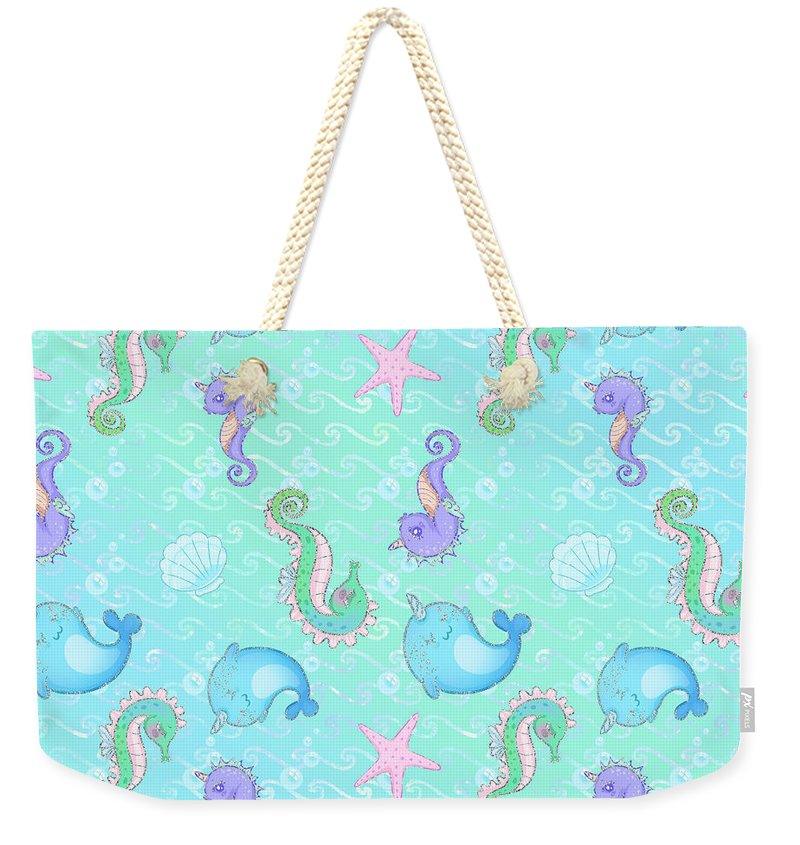 Lisslune | Under the Sea Stylish Weekend Bag - Your Perfect Travel Companion