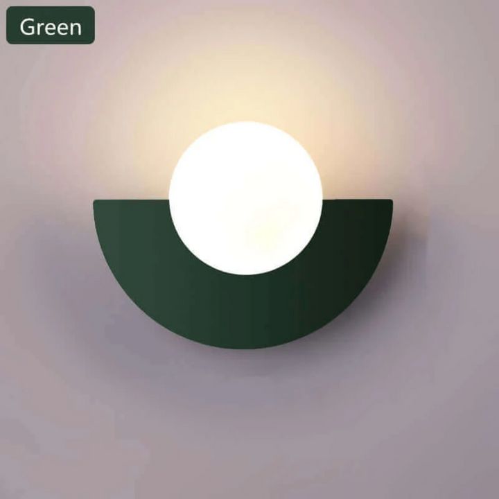 Lisslune | Metal Half Moon Wall Lamp - LunaMetal