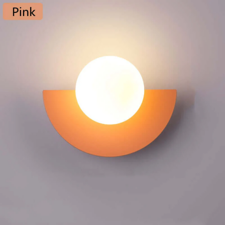 Lisslune | Metal Half Moon Wall Lamp - LunaMetal