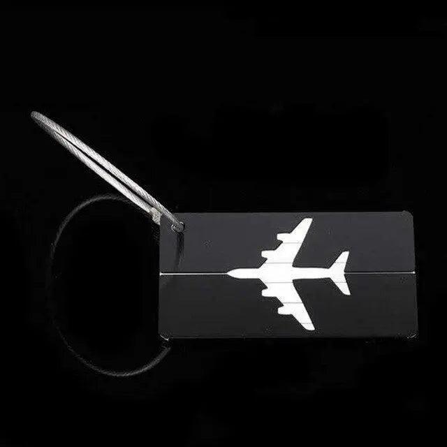 Lisslune | Elegant Jetsetter's Metallic Luggage Identifier