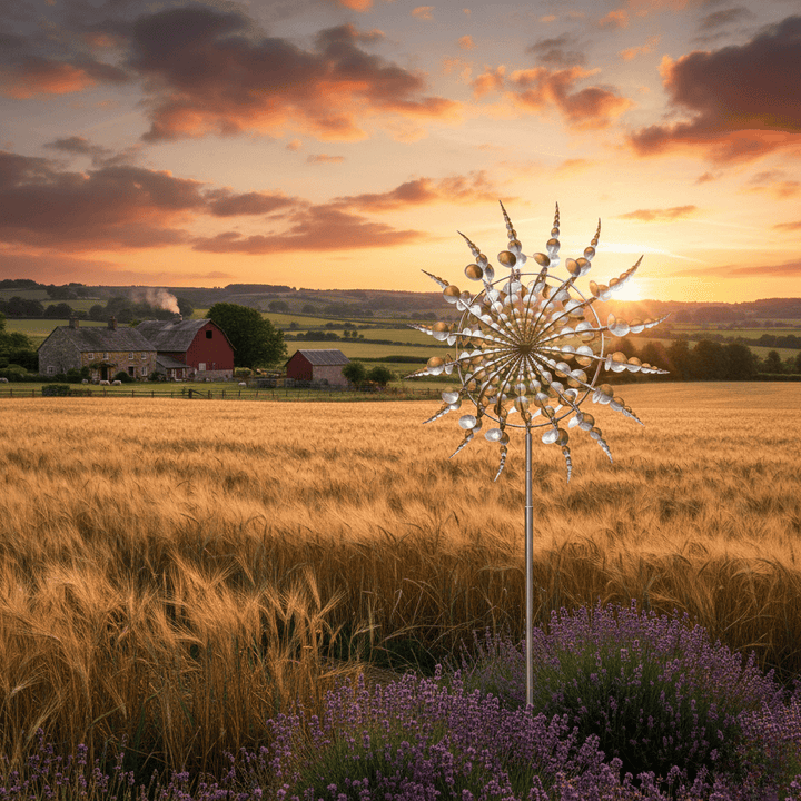 Lisslune | METASPIN – Durable Metal Wind Spinner for Stylish Outdoor Décor