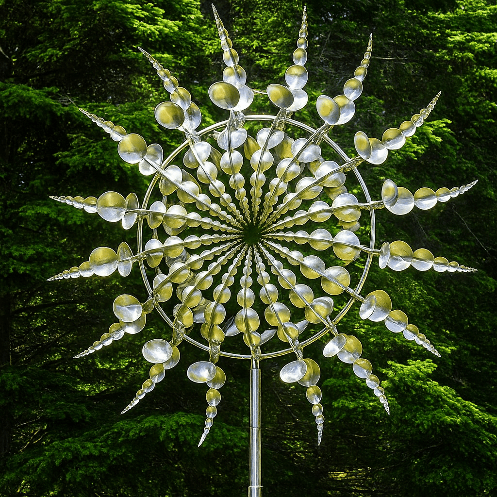 Lisslune | METASPIN – Durable Metal Wind Spinner for Stylish Outdoor Décor