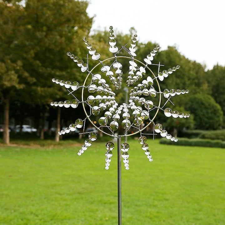 Lisslune | METASPIN – Durable Metal Wind Spinner for Stylish Outdoor Décor