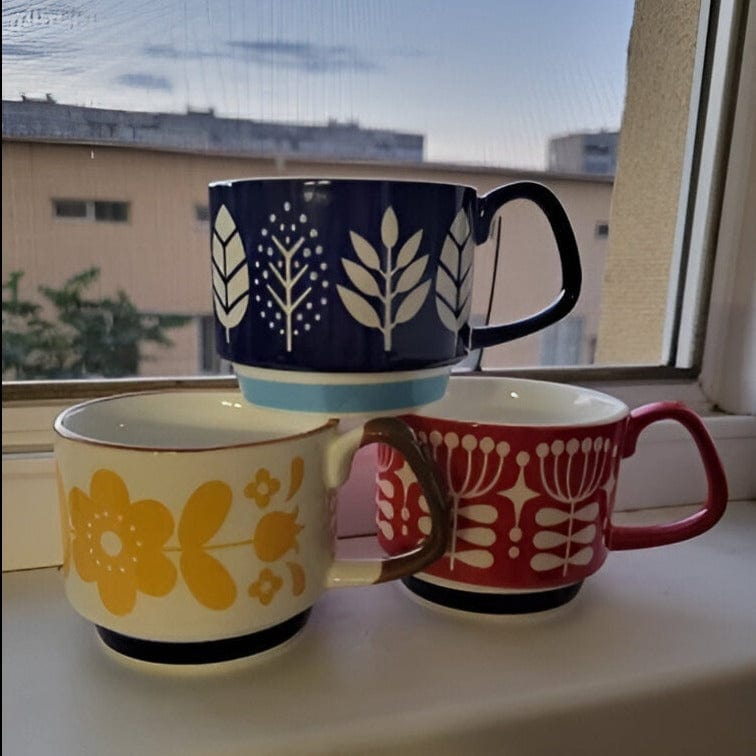 Lisslune | Mid Century Modern Coffee Mugs