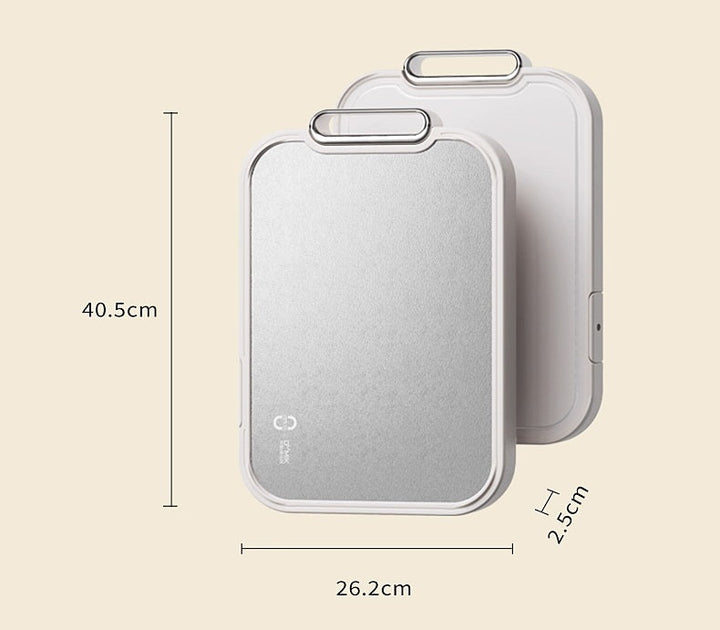 Lisslune | Pure Titanium Double-Sided Cutting Board - Antibacterial, Mold-Proof, Food-Grade Kitchen Essential