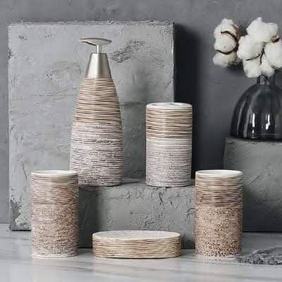 Lisslune | Hora - Elegant Bathroom Accessories Set