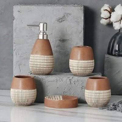 Lisslune | Hora - Elegant Bathroom Accessories Set