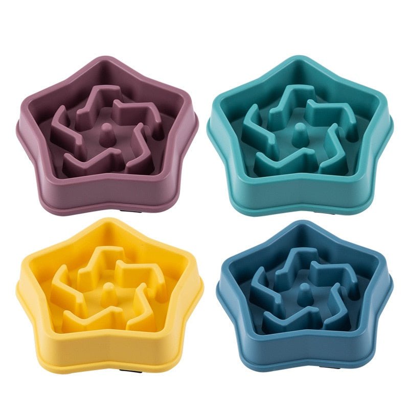 Lisslune | NIBBLEMATE – Anti-Gulp Bowl for Healthy Eating in Dogs & Cats