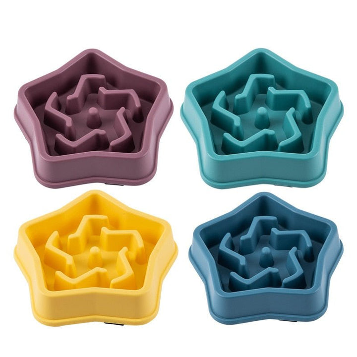 Lisslune | NIBBLEMATE – Anti-Gulp Bowl for Healthy Eating in Dogs & Cats